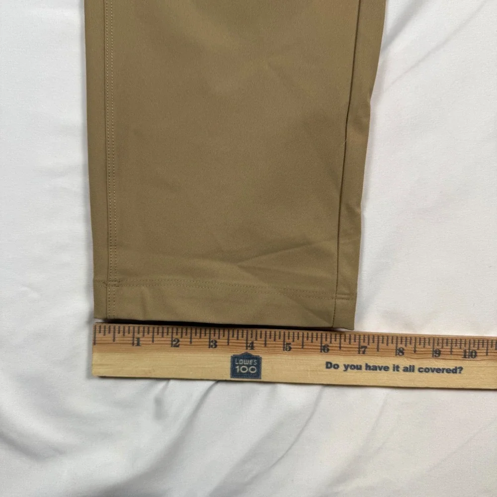 Fabletics Mens The Only Pant Khaki Tan Tech Chino 38x34 PT2459389-1726-38034